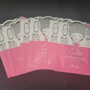 Ariul My Mood Maker Mask Lot of 6
